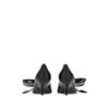 Salvatore Ferragamo Ferragamo 105mm Oversized Bow Leather Pumps Black