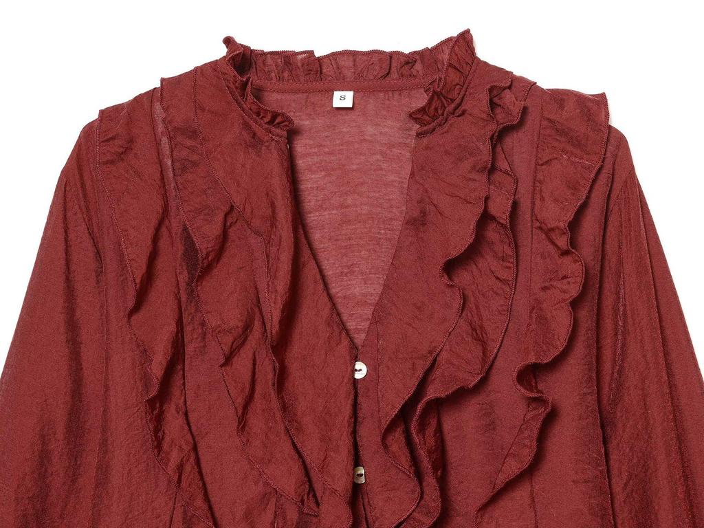 Women's High-End Lace Layered Blouse - Little Fragrance Style