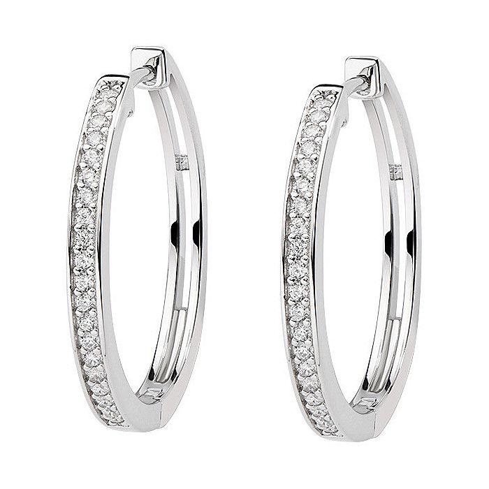 Boucles D'Oreille - Argent 925 Argent - Amen - ECIBBZ25