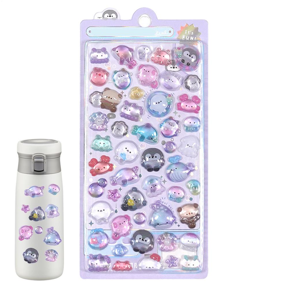 

Bubble Stickers Embossed Decal Adhesive Decor Cute Mini Stickers For Boys Toddler Scrapbook Classroom Party School Favors