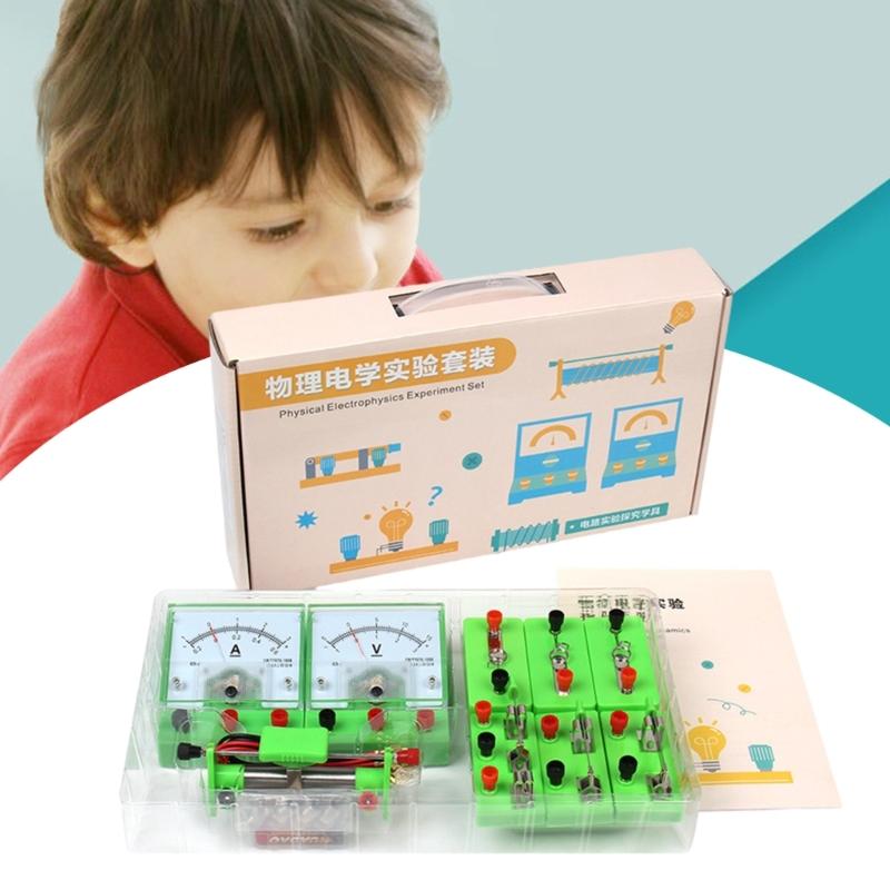 Physics Electrophysics Experiment Set Science Experiment Kits Building Circuits for Classroom Science Experiments