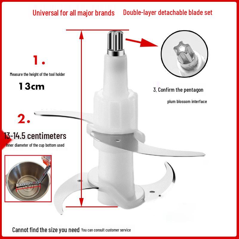 Universal Meat Grinder & Food Processor Replacement Blades: Comprehensive Sets for Household Electric Grinders