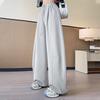 Women's Fashionable Loose Fleece Lined Trousers