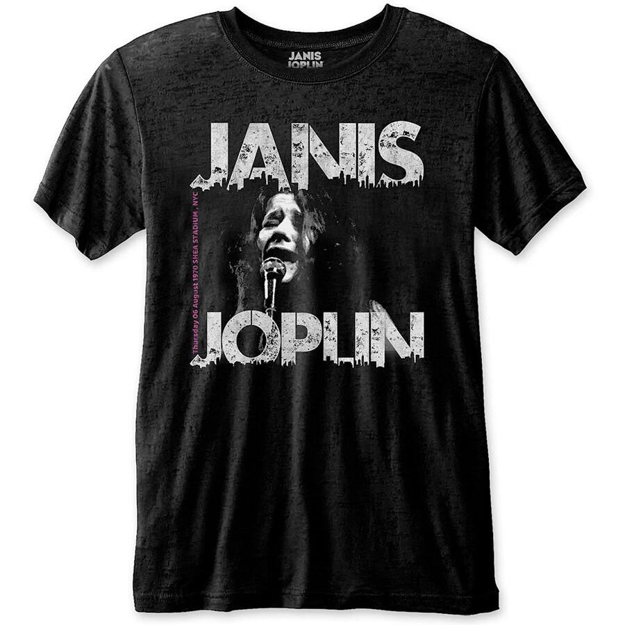 Janis Joplin - Eco-Tee-Shea 70 - Black T-shirt XXXL