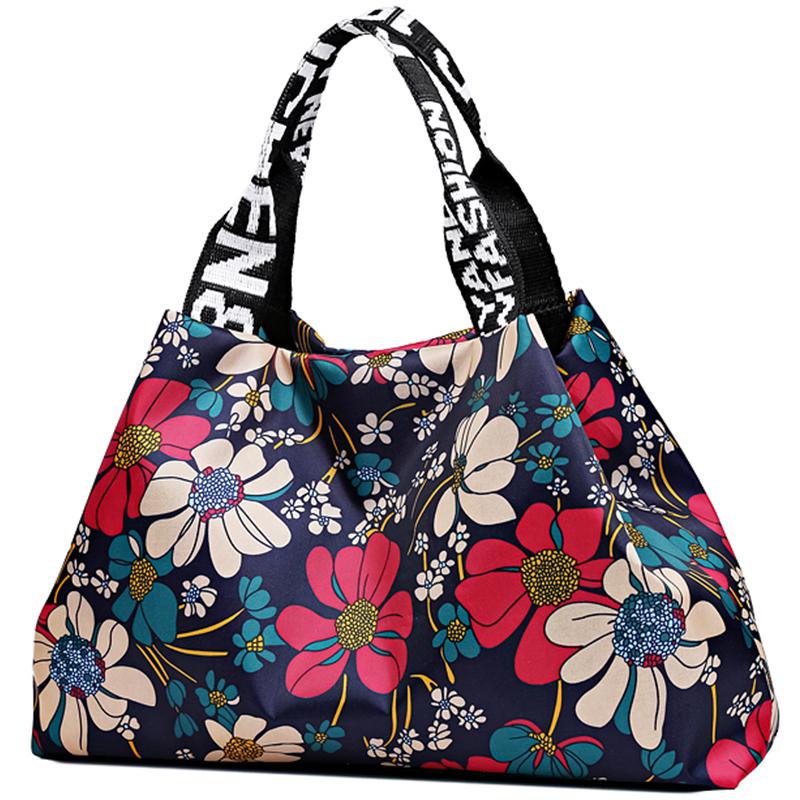 Lightweight and Simple Handbag, Can Be Carried on One Shoulder, Printed, Suitable for Traveling and Gatherings