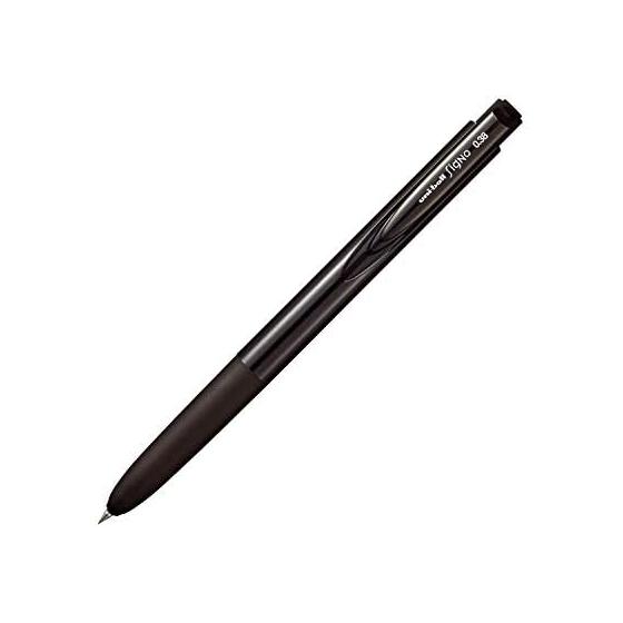 Mitsubishi Pencil Uni-ball Signo RT1 Gel Pen, 0.38mm, Black, UMN15538.24, Extra Fine, Smooth, One-Motion Design, Pigment Ink, Water-Resistant,