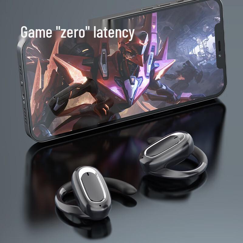 Shangenuo T35 Ear-Clip Bluetooth Headset with Charging Case