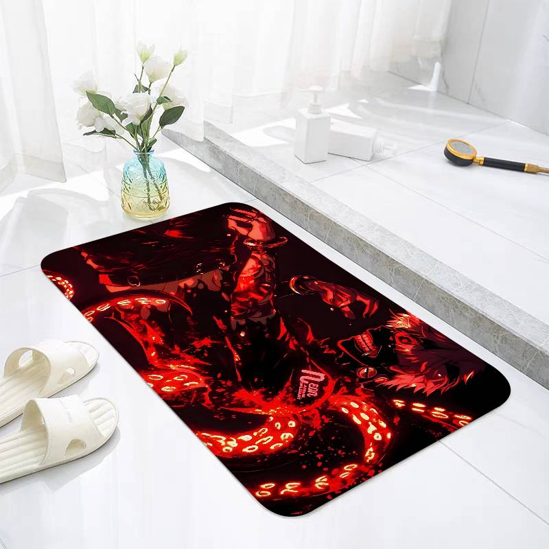 T-Tokyo G-Ghoul K-Kaneki Ken Floor Mat For Living Room Cushions Modern Soft Fluffy Home Rug For Children's Bedroom Play Carpet