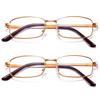 Classic Real Glass Lens Reading Glasses Men Women Square Full Frame Presbyopic Glasses Anti -Scratch Diopter Eyewear +1 .5 2 .0 2 .5