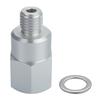 Aluminum Hydraulic Sensor Adapter for Automotive Cooling Water Temperature with Precise M12x15 Thread and 3/8 NPT Thread