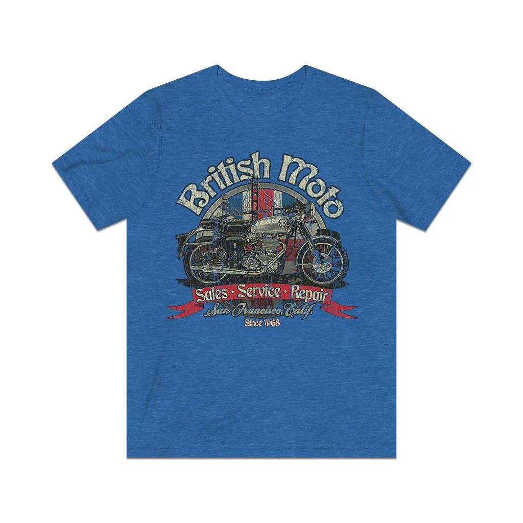 

British Moto San Francisco 1968 Vintage Men s T shirt S
