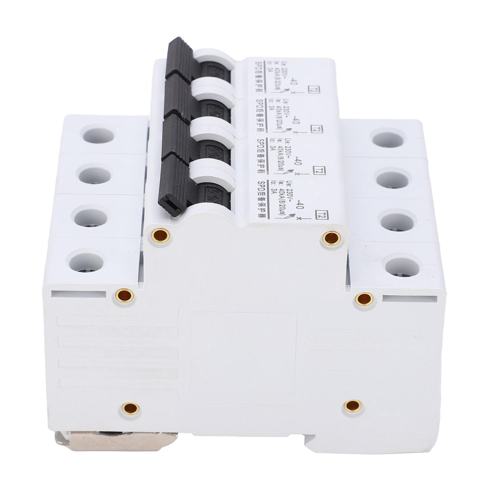 

SPD Protector Flame‑Retardant Thunderclap Arrester Білий для LTSCB‑40KA 230V