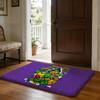 Anime NNinja Turtles Floor Mat Soft Flannel Absorbent Mat Non-Slip Rug Home Bedroom Bathroom