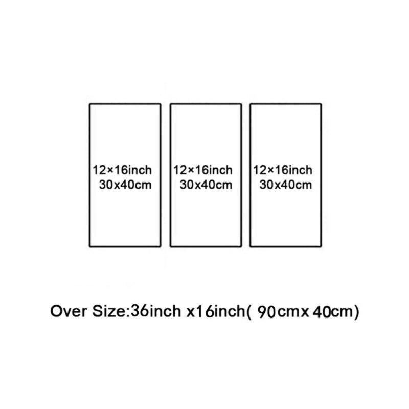 

3 Совместная Картина для Украшения Дома Живопись Масляная Живопись Живопись - Золотые Листья