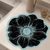 Diatomitowa Podkładka pod Talerz w Kształcie Kwiatu Odporna na Ciepło Antypoślizgowa Mata na Stół Szybko Chłonąca Wodę Mata do Kuchni Stołu Jadalnianego Dekoracyjny Wystrój Domu