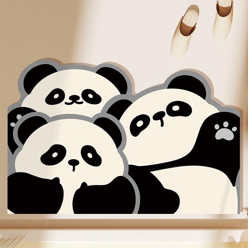 Water absorbing, anti slip, diatomaceous earth, wear-resistant shower room cushion, dirt resistant, easy to take care of feet