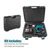 Juli ZUPPER Rechargeable Electric Hydraulic Cable Cutter for Copper & Aluminum (ED-45/ED-85/105)