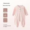 Bamboo Fiber Kid's Pajamas: Cool, Sweat-Wicking One-Piece with Belly Protection for Toddlers & Children (S, M, L) - Ideal for Air Conditioning.