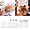 Magic Puffy Paint, 3D Drawing Magic Canvas Sponge, Puffy Popcorn Drawing Texture Painting Kit