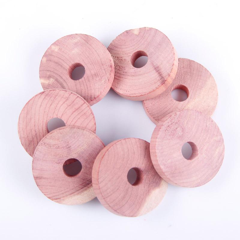10/30Pcs Cedar Block Fresh Odour Deterrent Insect Wardrobe Health Natural Clothes Camphor Insect Repellent Moth Wood Home Supply