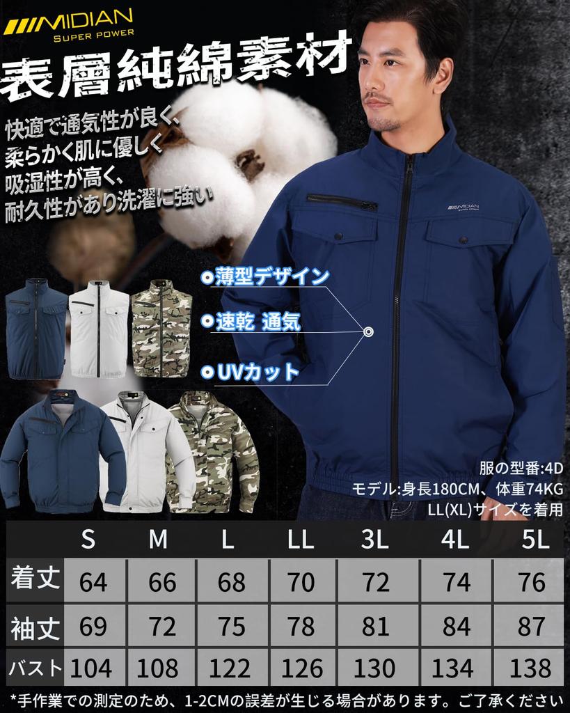 Workwear with 30V Output Large Capacity Fan Air Conditioning Cooling Clothing Heatstroke Cooling Air Summer 2024 Air-cooled Fan, Ultra-High 20,000mAh