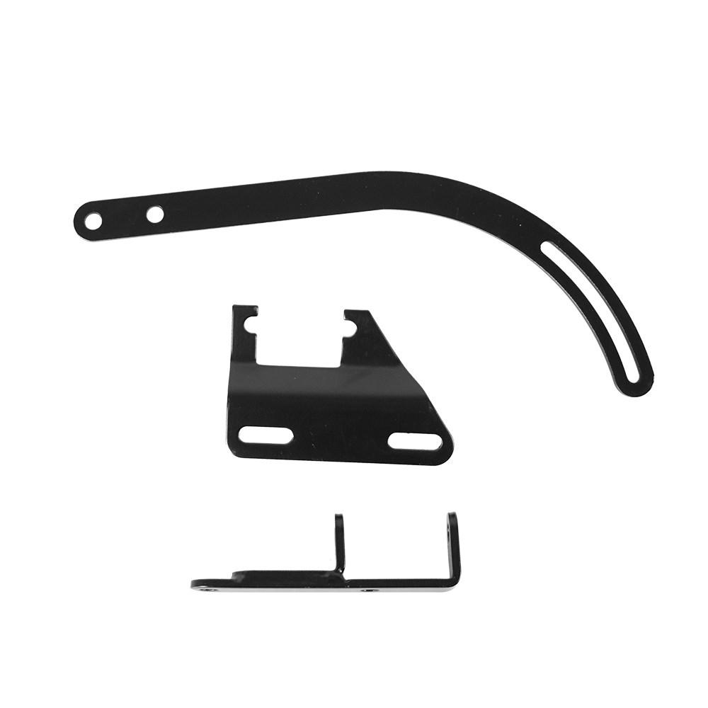 Alternator Bracket Drivers Side For Small Block Chevy Engines with Short Water Pump Chevy 265 283 327 350 Engines Black