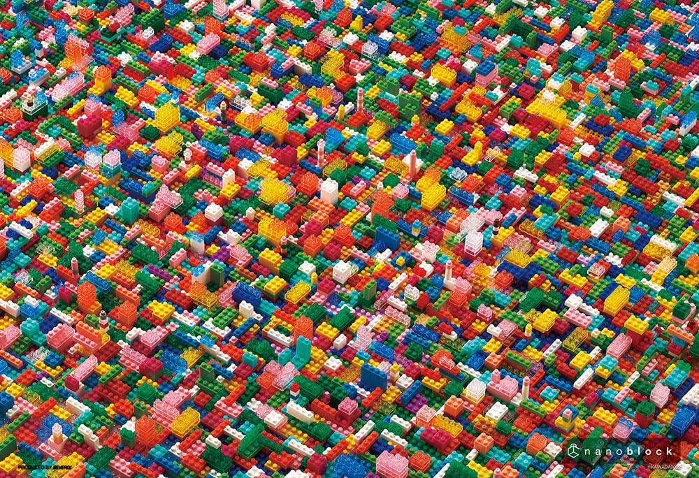 

[Сделано в Японии] Beverly 1000 микродеталей пазл Jigsomania Nano Block (26 х 38 см) 1000M-002 Один размер