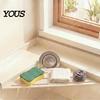 Sink Caddy for Sponges Corner Shelf Triangular Storage Rack, Stainless Steel Hollow Mesh Rack Dish Stable Space Saving Sponge Holder Kitchen