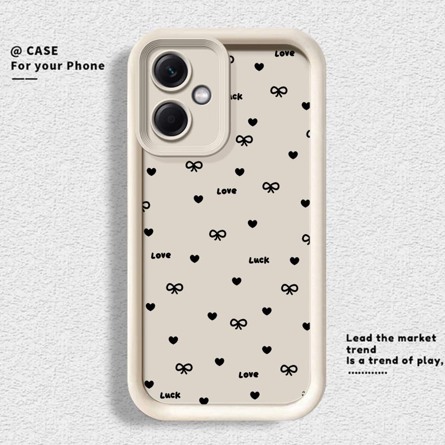 

Phone Cover Case for Xiaomi Redmi Note 14 Pro Plus 12 14C 12s 10 12C 11s Note 13 13C A1 A2 A3 A4 11 Fashion Bow Redmi Note 11S