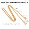 Umhängetasche Flache Kette Schultergurt Metallzubehör DIY Diagonaler Span Taschenriemen Kette Abnehmbar