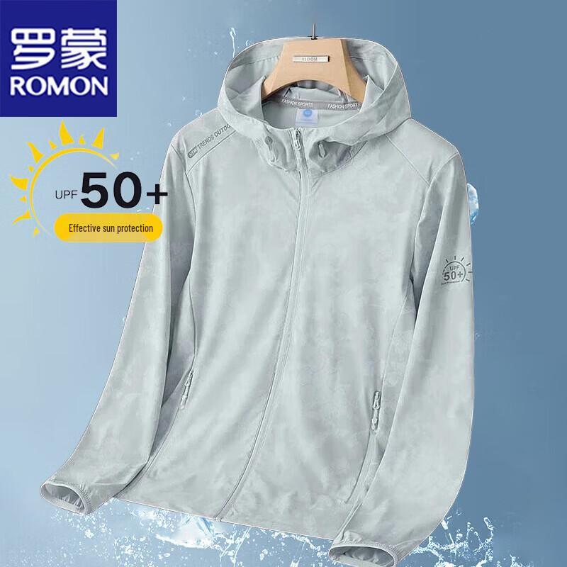 ROMON Men's Summer Ice Silk Sun Protection Jacket