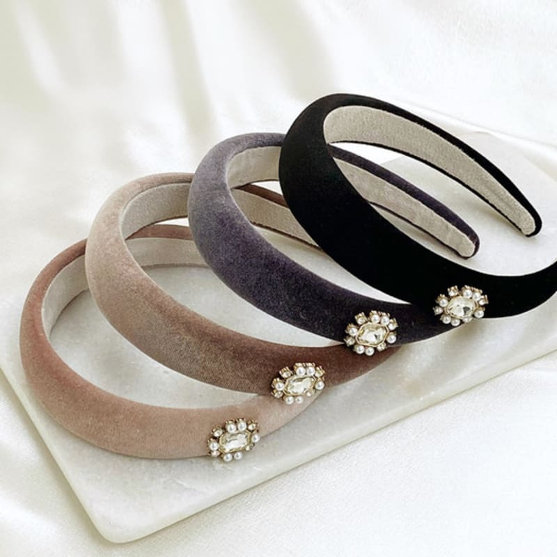 BESTY Royal Velvet Bianca Hairband