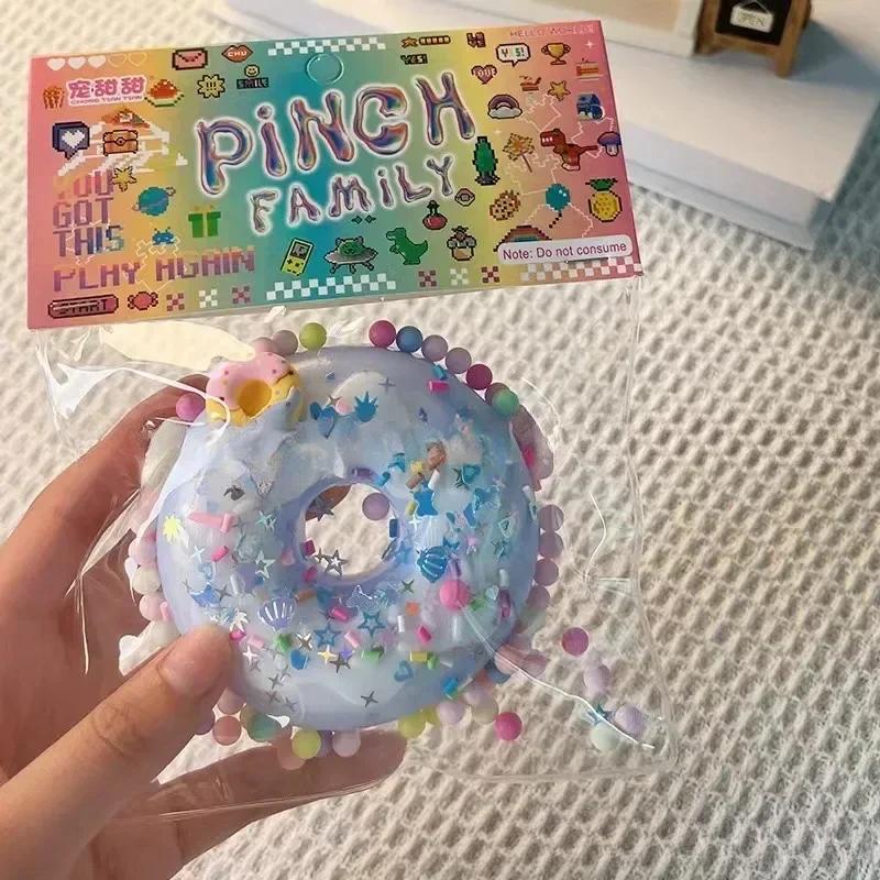 Squeeze Toys Pinching Cake Decompressing Toy Soft Sticky Stress Relief Relax Toys Slow Rebound Toy Stress Release Vent Toys