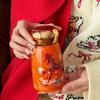 Golden Peacock Retro Insulated Cup - 316 Inner Liner, Portable Design, Keeps Beverages Hot or Cold.