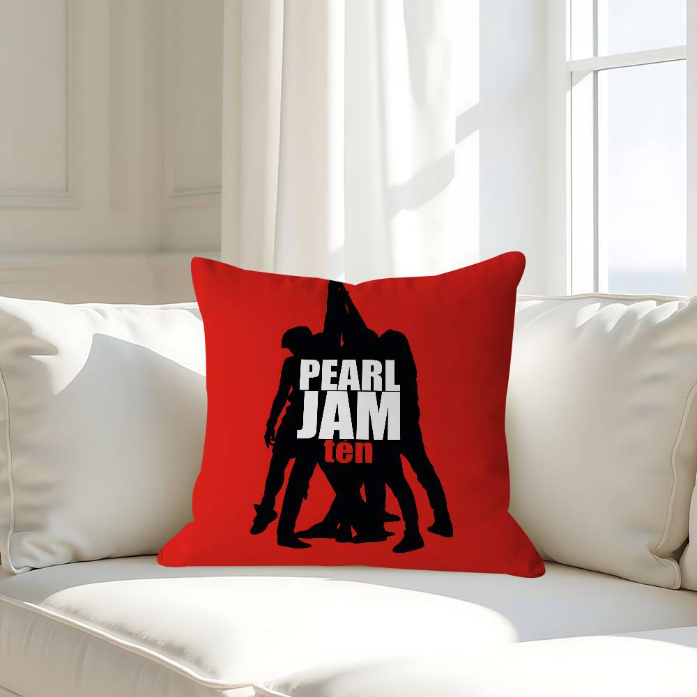 Banda Pearl Jam Rock Pillow Anime Pillow Sofa Bed Head Pillow Cover Cushion Cover 45x45 Cm Fashion