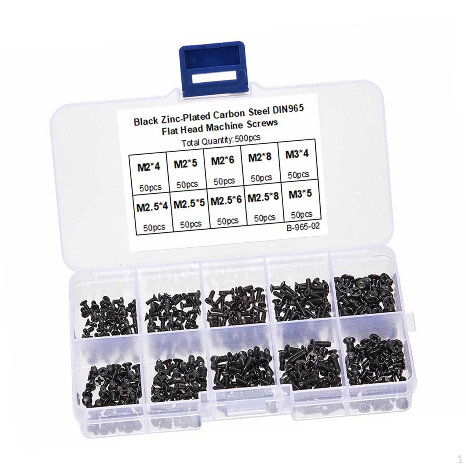 

Набор винтов для ноутбука M2 M2.5 M3 сменные винты 500 шт.