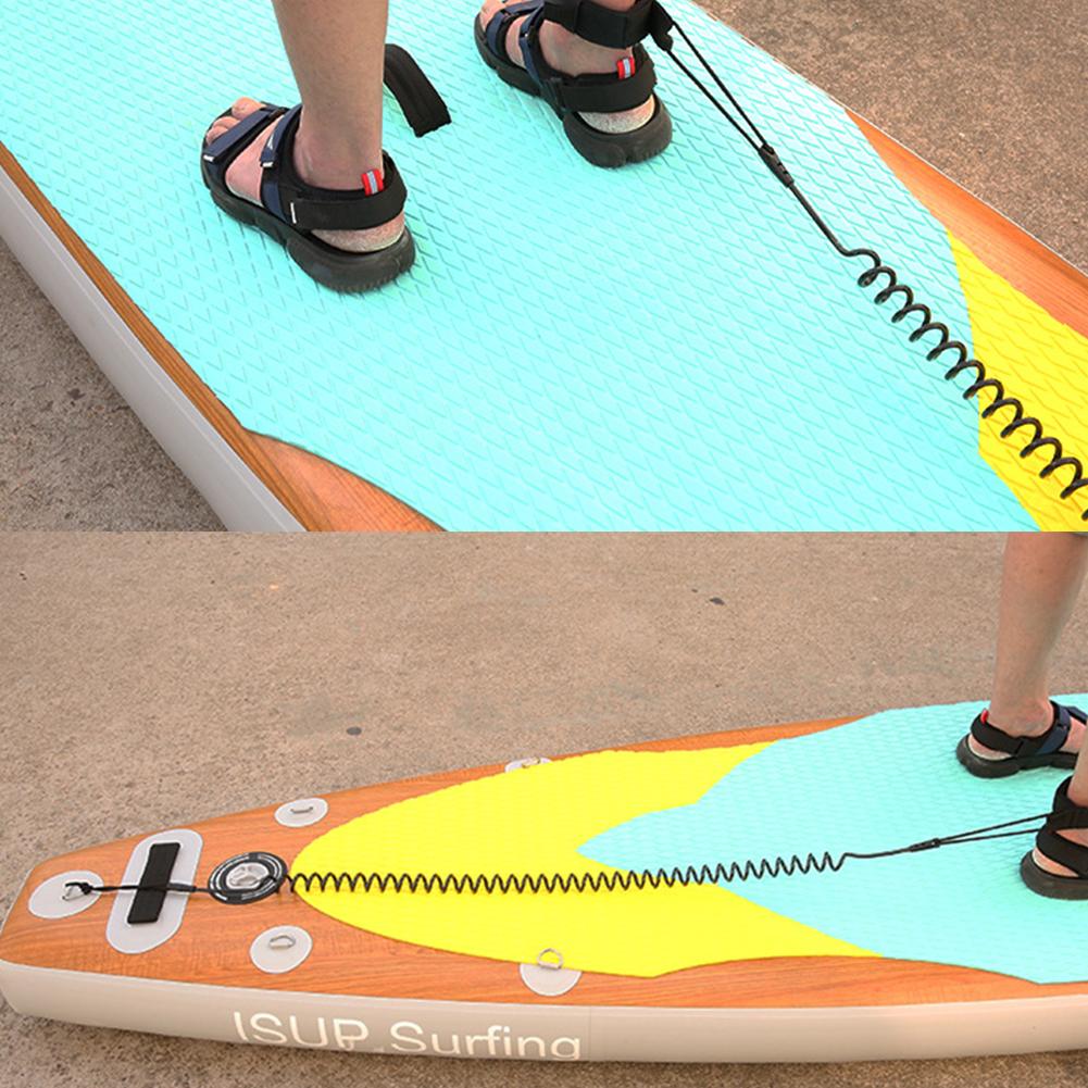 Elastic Stand Up Paddle Board Leash Surfboard Leash Surfing Traction Rope Water Sports Kayak Accessories