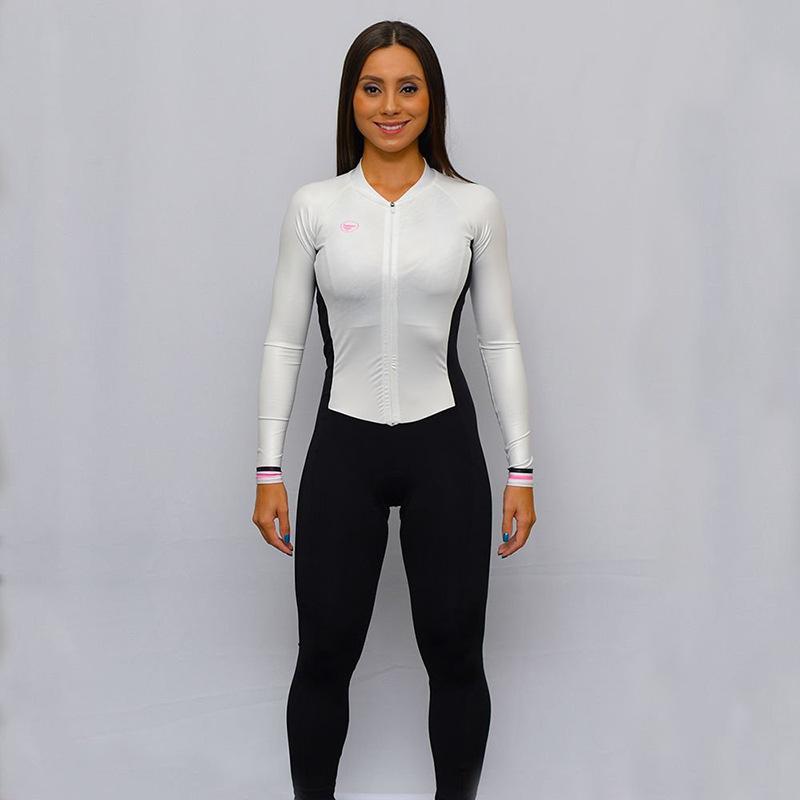 Road Bike Cycling Suit Women's Tour De France Version Mountain Bike Cycling Suit Long-sleeved Suit Spring and Autumn