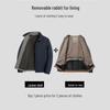 ROMON Men's Winter Lapel Thickened Jacket Parka