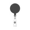 1pc Plastic Retractable Badge Reels Student ID Bus Cards Holder Clips School Supplies Nurse Doctor Easy-to-pull Buckle Clips