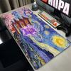 Rubber Mouse Pad Pokemon Gengars Extended Gamer Desk mat Large Computer Keyboard Pad gaming Gamer Accessories Thickened mousepad