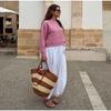 European-American Women's Single-Breasted Crew Neck Knitted Cardigan Sweater - Autumn 2025 Collection