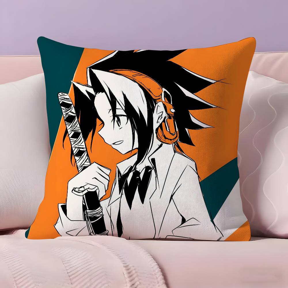 Anime Shaman King Pillow Case Pillowcase Ultra Soft Skin Friendly Fabric Cloud Like Comfort & Concealed Zipper