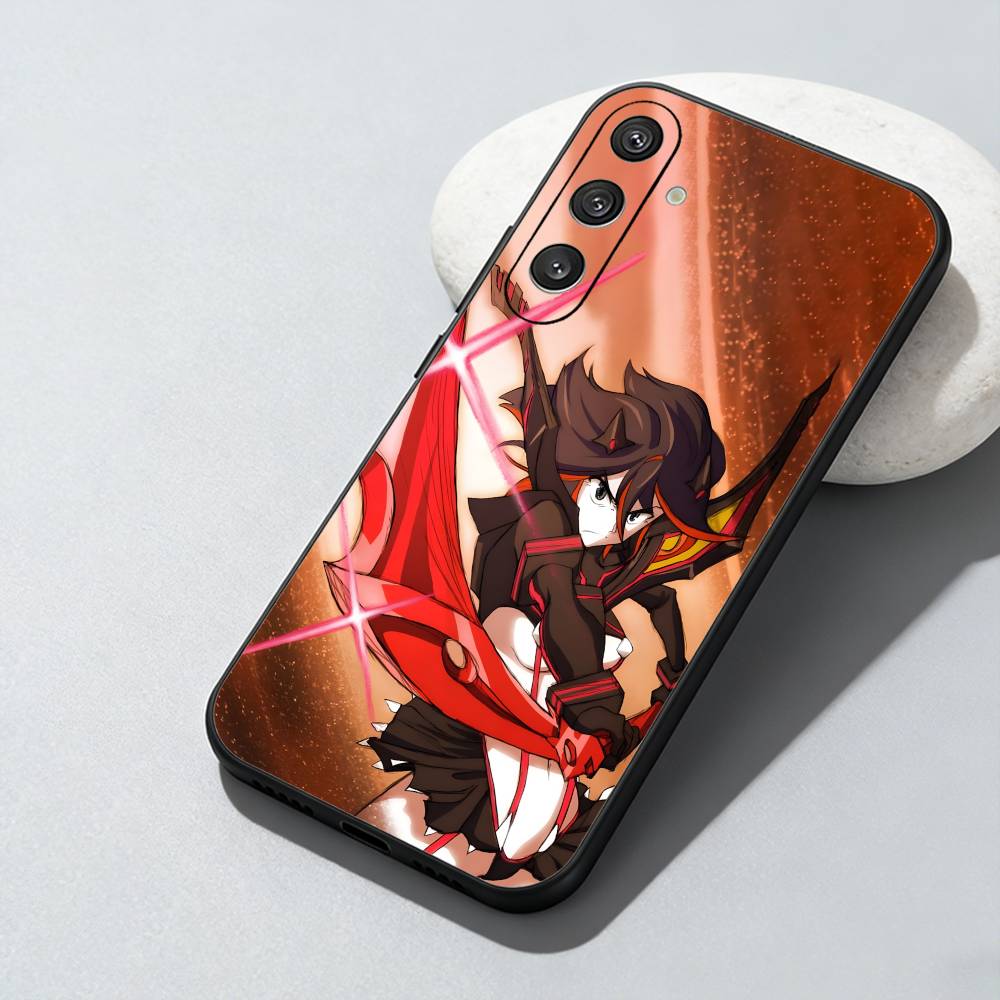 

Anime KLKill R-Ryuuko Phone Case For Samsung Galaxy A73,A72,A71,A70,A52,A51 Others Soft Black Cover Samsung a22 4g