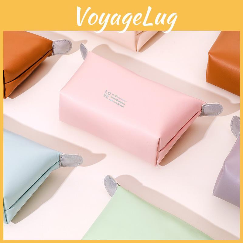 New Heartbeat Waterproof Dumpling Bag Cosmetic Bag Toiletry Bag Portable Hand-held Storage Bag Candy Color Cosmetic Bag Wholesale