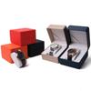 Fashion Watch Box for Women Men Single Wristwatch Gift Box PU Leather Watch Display Holder Case Jewelry Accessories