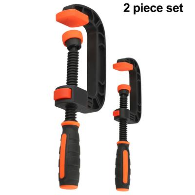 DIY Carpentry Tool C-Clamp For Woodwork For DIY Carpentry Fast Clamping Function Fast Moving Screw Positioning