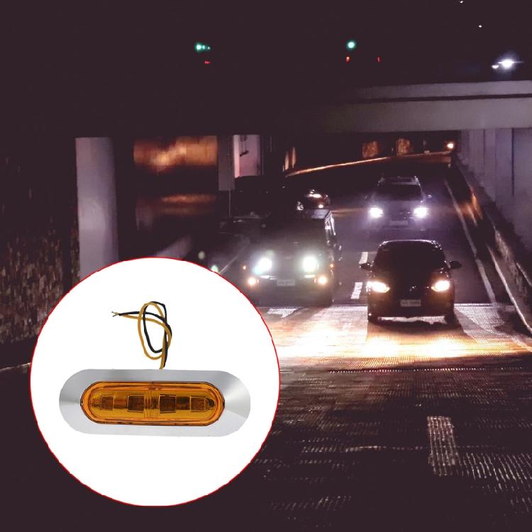 10x LED Side Marker Lights Indicator Clearance Lamp for Trailer Truck RV Bus 12V