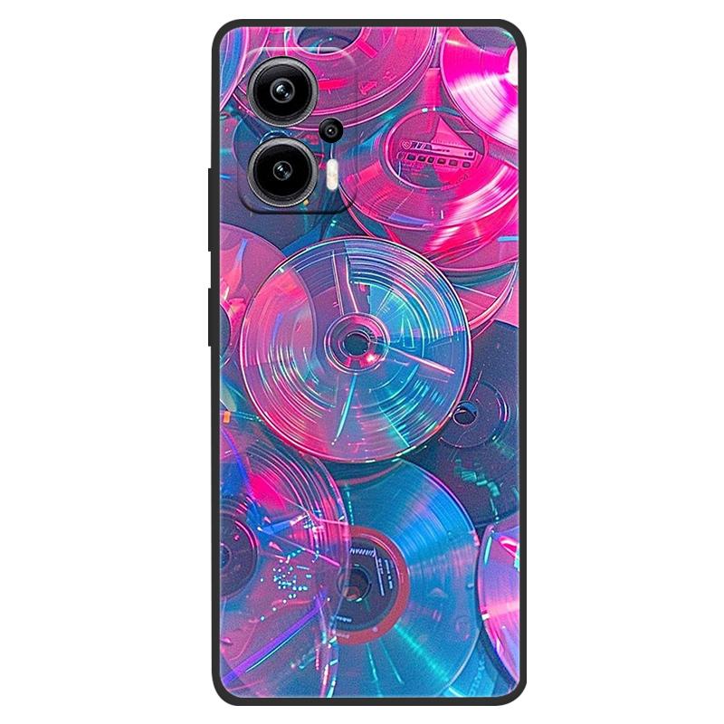 For Xiaomi Redmi Note 12T Pro Cases Soft Silicone Back Case For Redmi Note 12T Pro tpro Phone Cover Black Bumper TPU Funda Coque