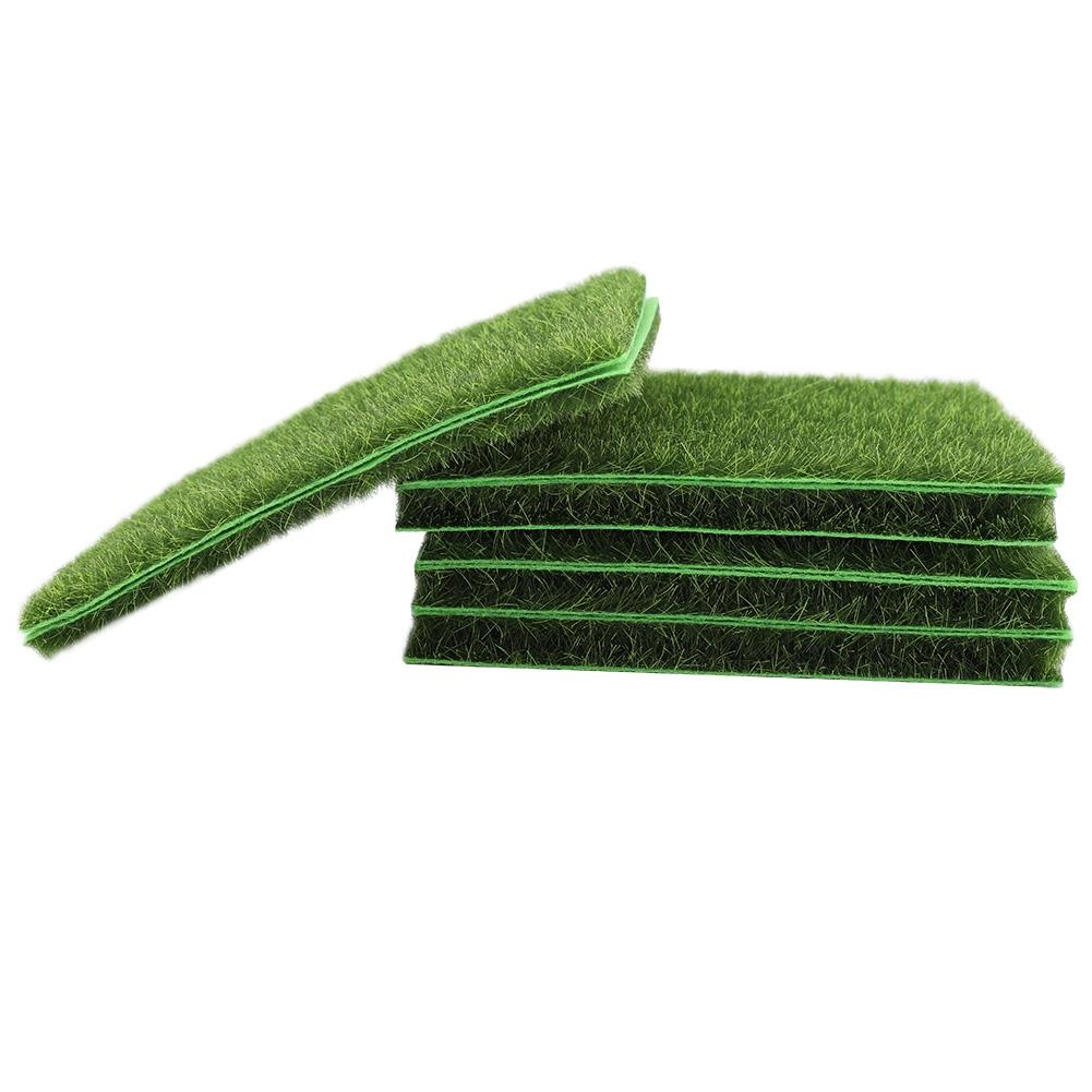 Artificial Grass, 10 PCS Artificial Grass Mat Turf Lawn Garden Landscape Ornament Home Decor